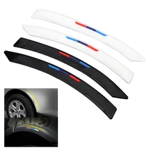 Универсальные Защитные уголки для автомобильных бамперов в спортивном стиле из силиконовой резины с защитой от царапин