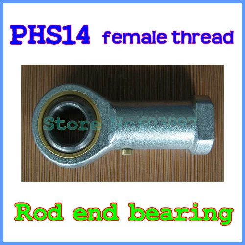14mm shaft Female Metric Threaded Rod End Joint Bearing PHS14 bearing