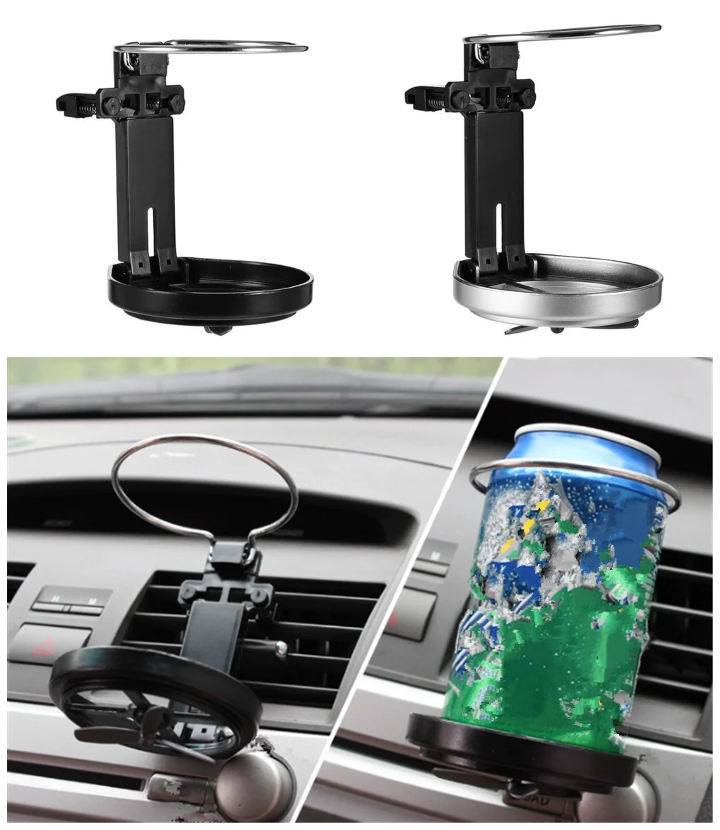 Car foldable drink rack out fan cup holder water coffee for Subaru Forester Ascent XV WRX VIZIV