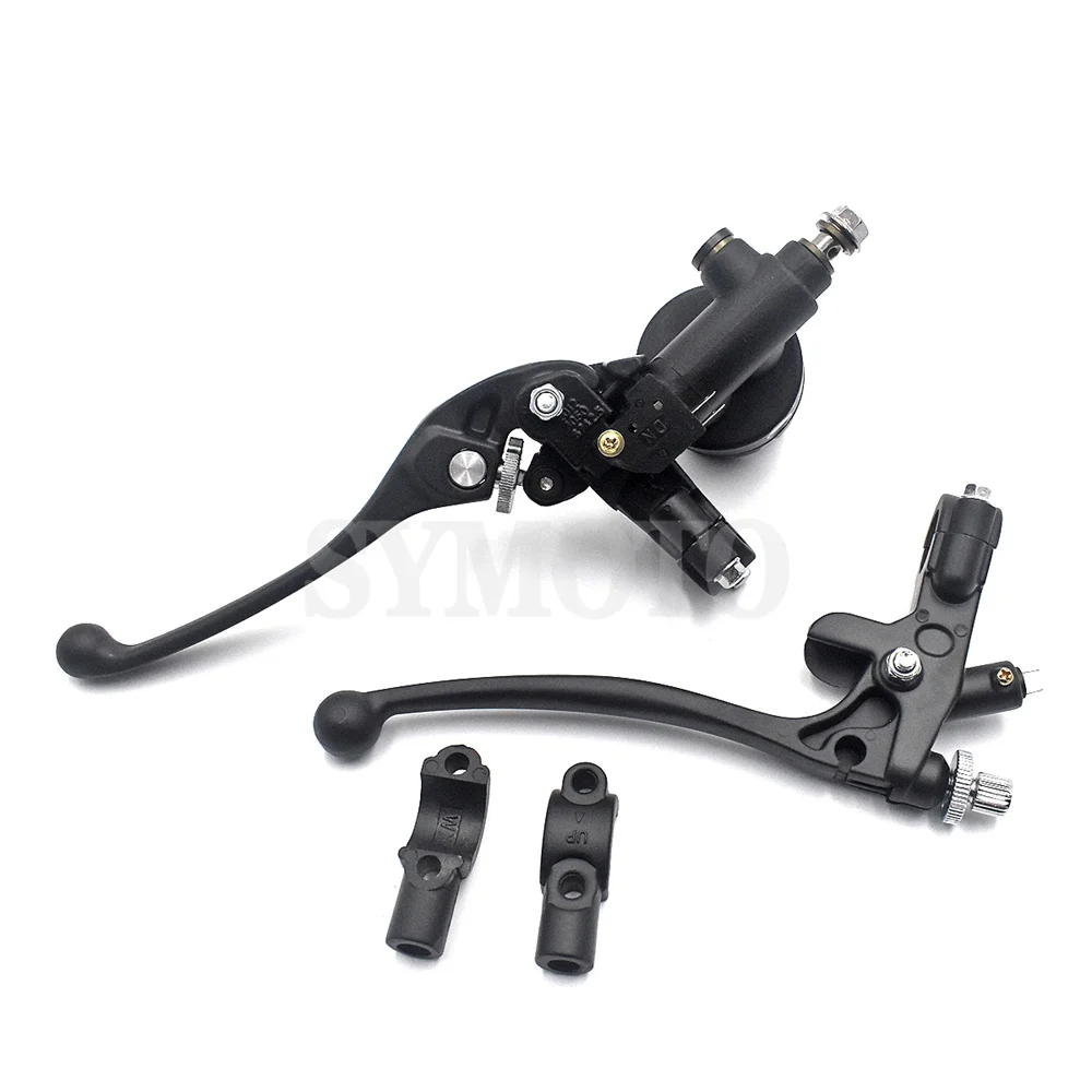 7/8" 22MM Motorcycle Hydraulic Brake Master Cylinder Reservoir Clutch Lever For Honda Yamaha Suzuki Kawasaki CB400SS CB600 CB900