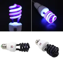 E27 15W ультрафиолетовые люминесцентные лампы низкой энергии винтовой светильник стерилизации