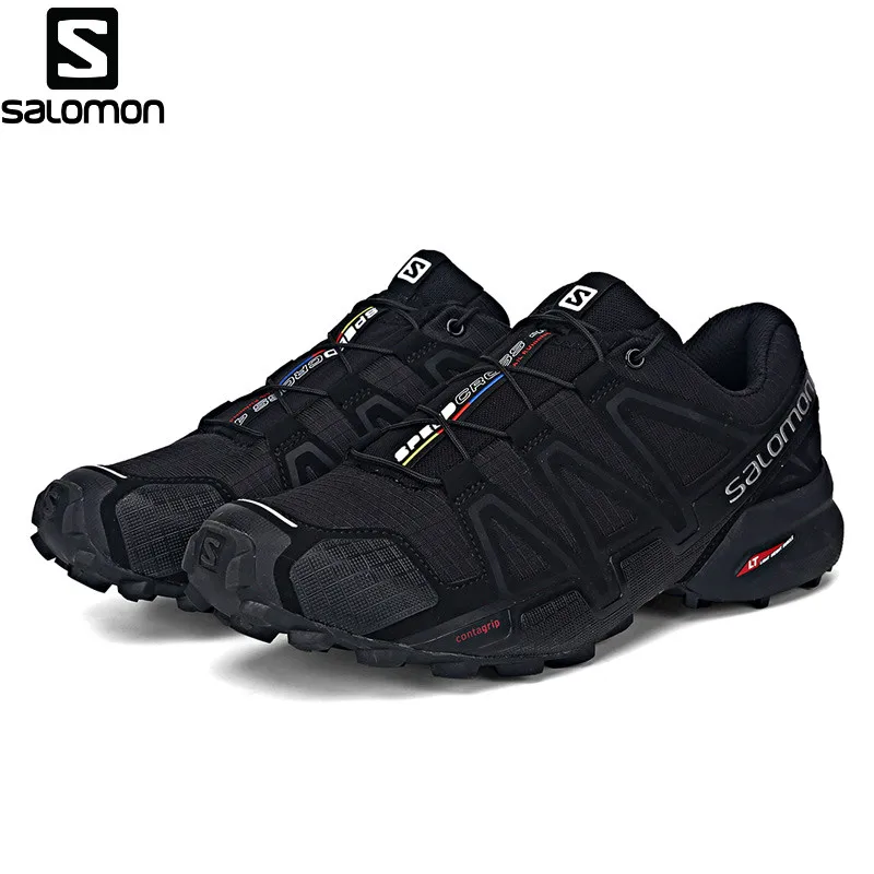 2018 Salomon Мужская обувь speed Cross 4 CS Кроссовки мужские беговые туфли черные кроссовки