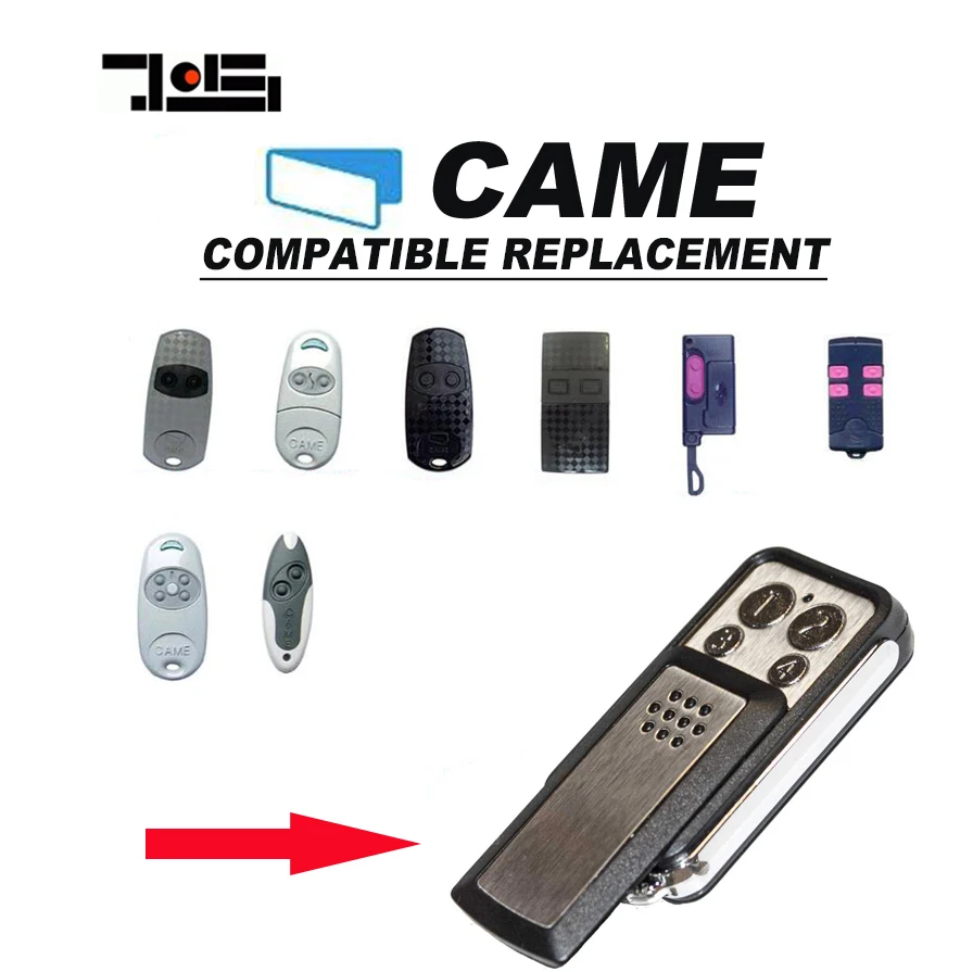 

2pcs FOR CAME remote duplicator fixed code with battery free shipping