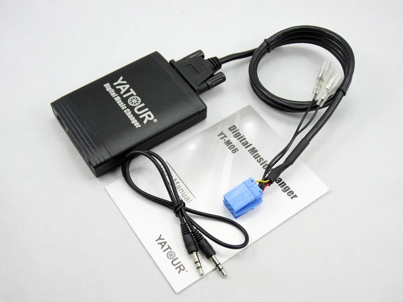Yatour ytm-06 цифровой музыкальный CD-переключатель обратного хода для Fiat 8-Pin Alfa Lancia Maserati Blaupunkt DMC поддержкой USB, SD карт памяти, MP3 Bluetooth интерфейс адаптера