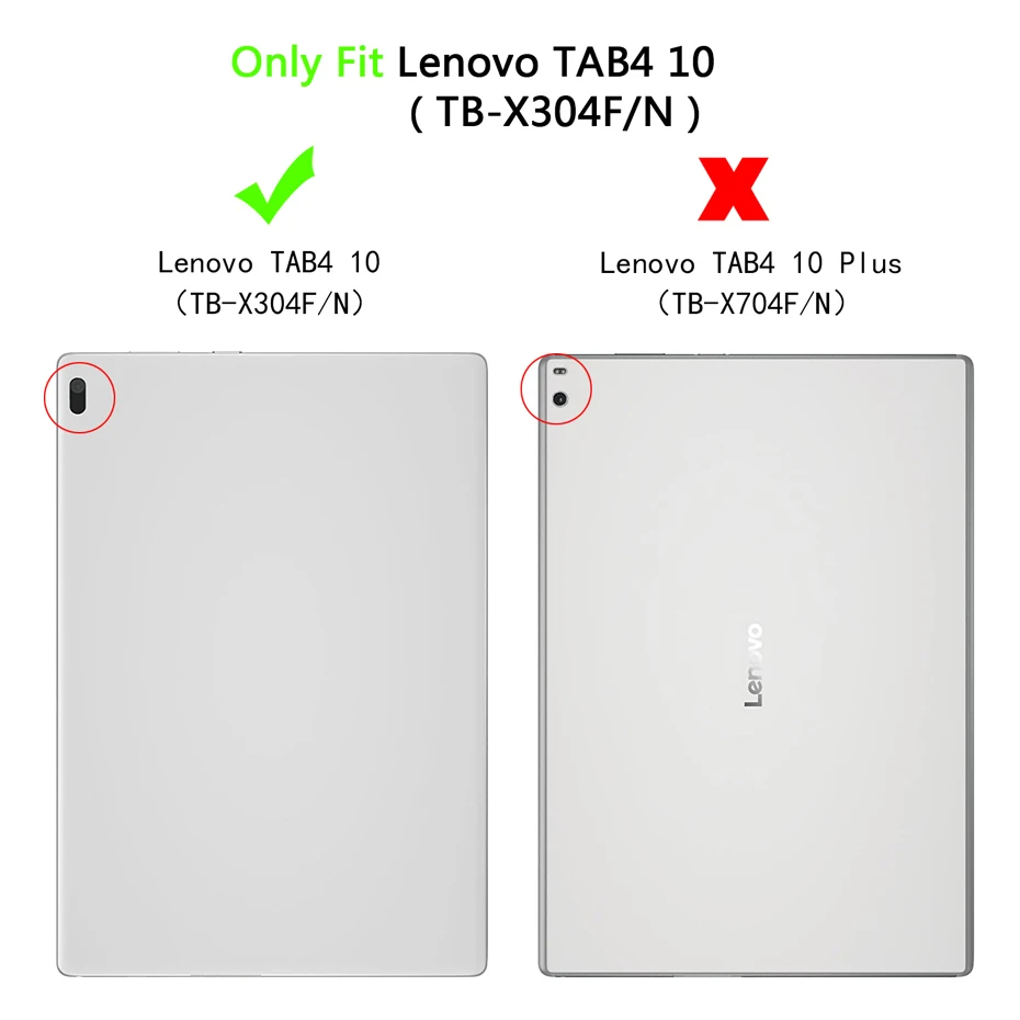 Чехол для lenovo Tab 4 10 TB-X304F/X304N/X304L 10," Подставка для планшета Smart из искусственной кожи Funda откидная крышка с функцией автоматического сна/пробуждения+ пленка+ ручка