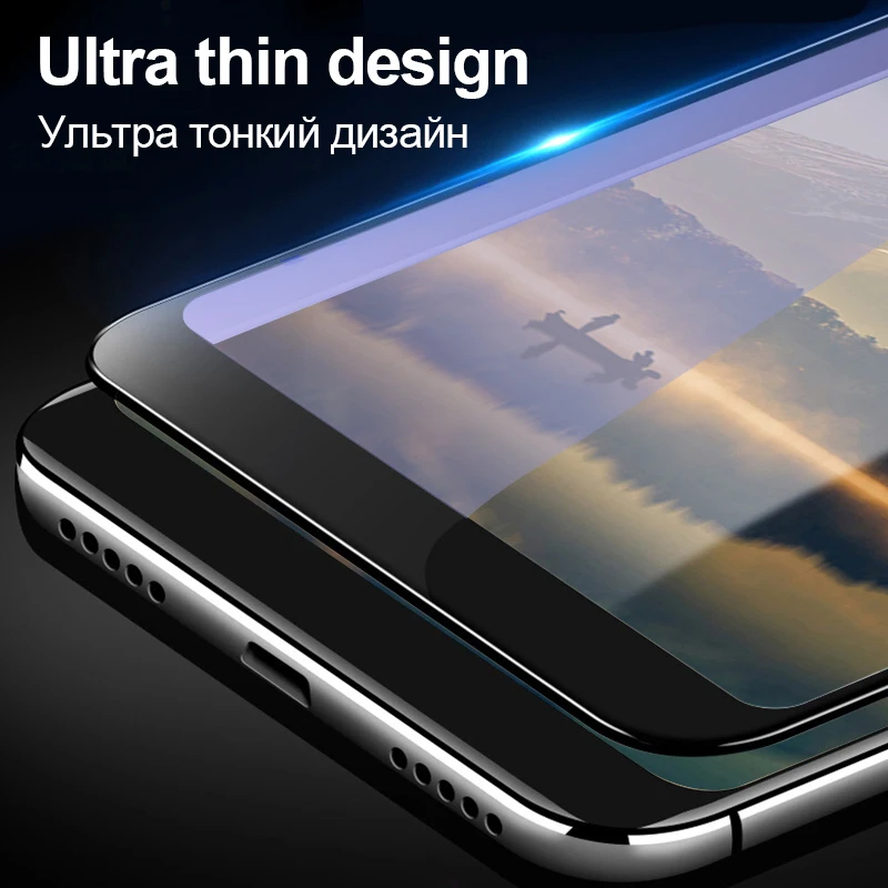 9D закаленное стекло для xiaomi redmi note 5 pro plus 5a 6 6a xiami xiomi Pocophone F1 A2 Mi 8 Lite mix 2 s2