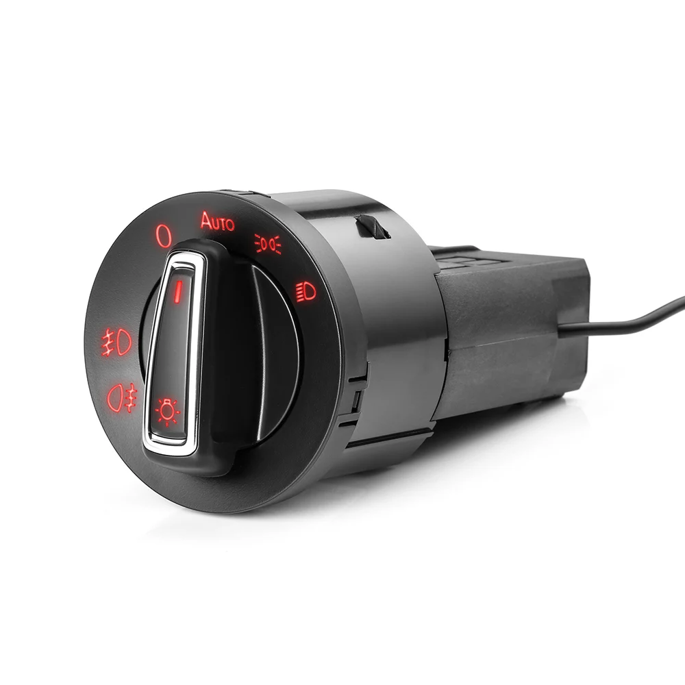1PIC 13PIN головной светильник противотуманный светильник переключатель управления для авто для Volkswagen Golf Mk4 Passat B5 Polo Стайлинг автомобиля