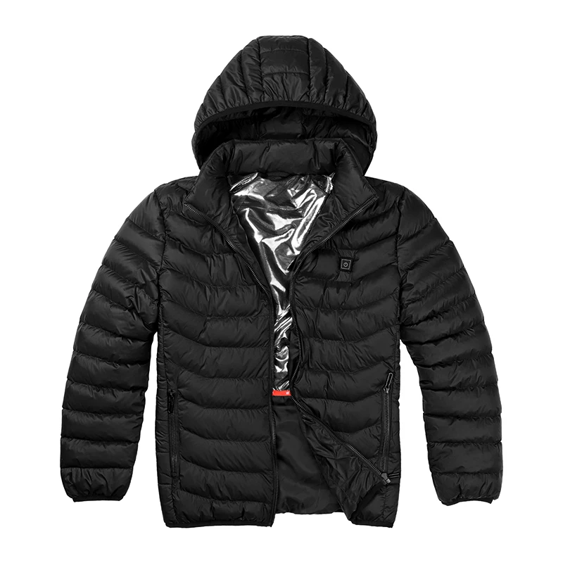 Зимние теплые куртки с подогревом для мужчин женщин Smart термостат капюшоном одежда мужчин's водостойкие Лыжный Спорт Пеший туриз
