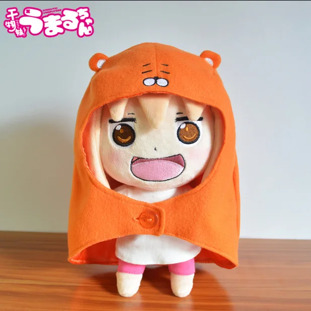 Anime Sankaku Head Himouto! Umaru-chan Umaru Doma Figures Soft Plush Doll toy Children's gifts Free Shipping