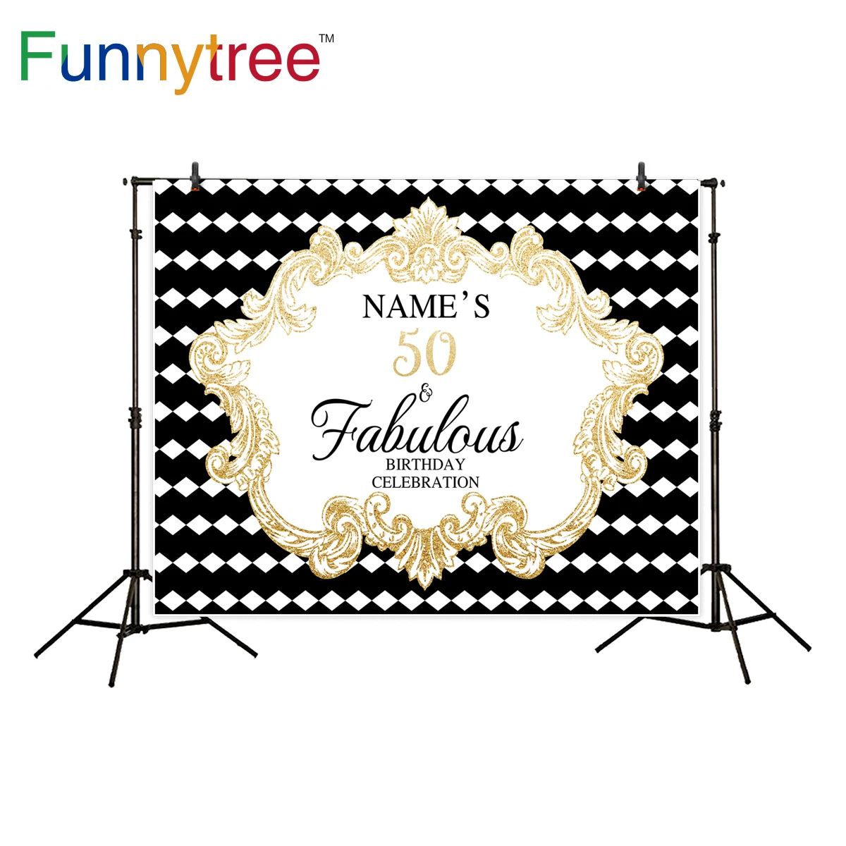 Funnytree студийные фоны фотография Сказочный день рождения Роскошная решетка рамка