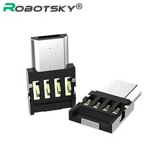 Micro USB OTG адаптер Мужской к USB 2,0 Мужской конвертер Android телефон OTG кабель для samsung Xiaomi huawei LG