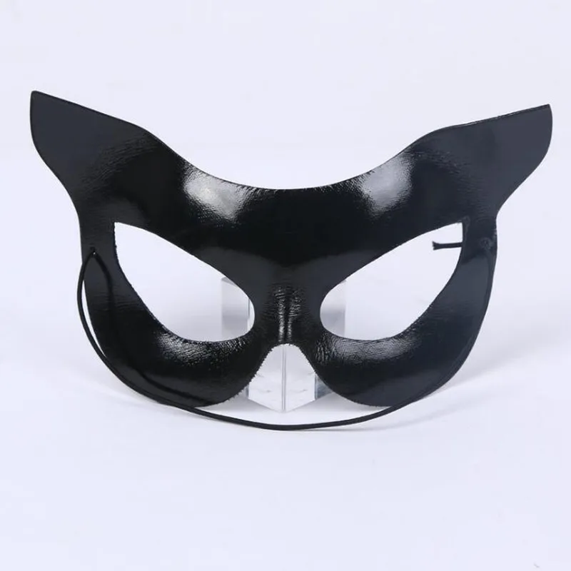 Fashion Black Cat Half Face Mask Women Girls Sexy Eye Masks Masquerade