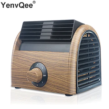 

Mini Fan Portable Desktop Table Fan Without Vane Ventilator Air Cooling Fan Soothing Third Gear Wind For Home/Office