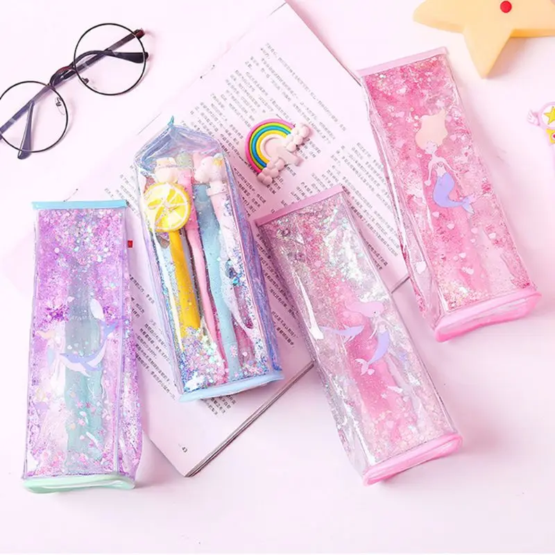 

Women Cute Travel Cosmetic Bags Waterproof Girls PVC Makeup Brushes Toiletry Organizer Pouch Causal Case