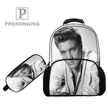 

Custom 17inch elvis_presley_ Backpacks Pen Bags 3D Printing School Women Men Travel Bags Boys Girls Book Computers Bag#1031-2-77