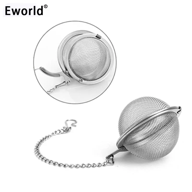 Eworld Tea Infuser Bag 304 Stainless Steel Pot Infuser Sphere Mesh