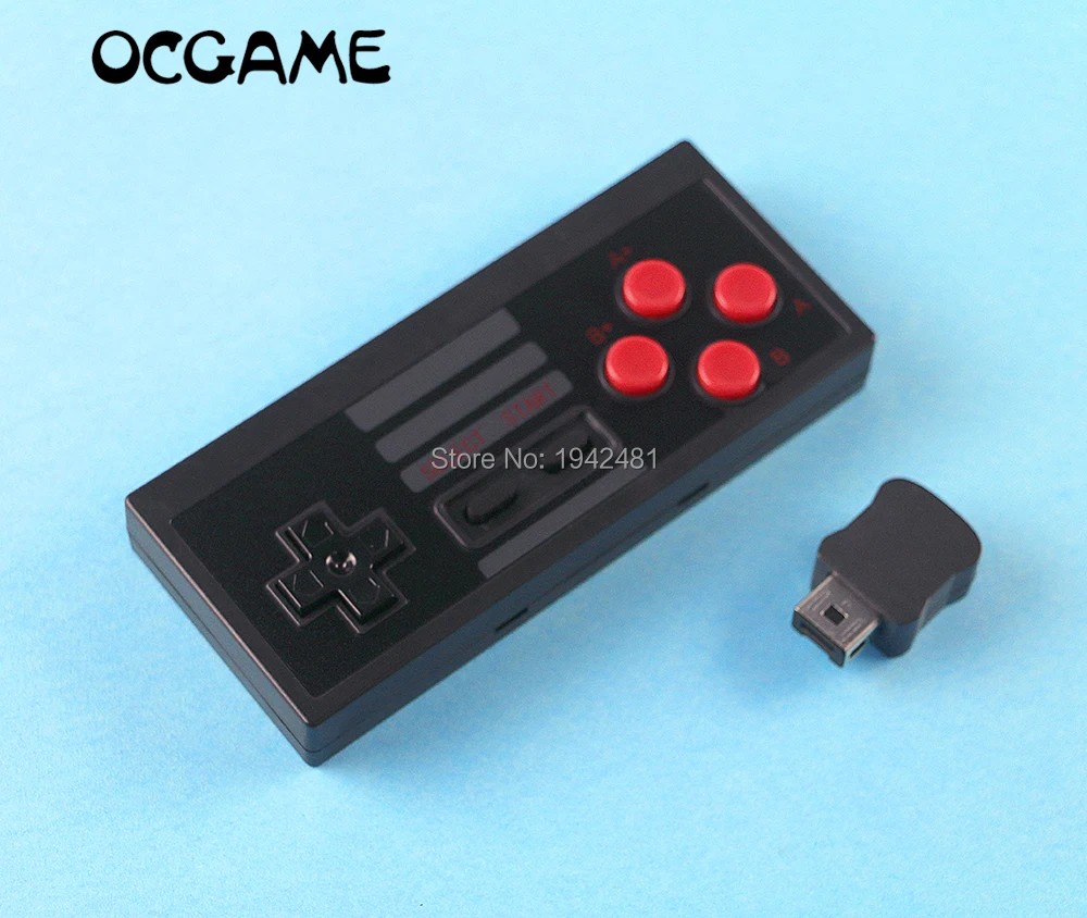 1Set Gamepad Wireless 2.4G Di Alta Qualità Classic Mini Edition Controller Di Gioco Con Ricevitore Senza Fili Per Nintendo Nes Mini