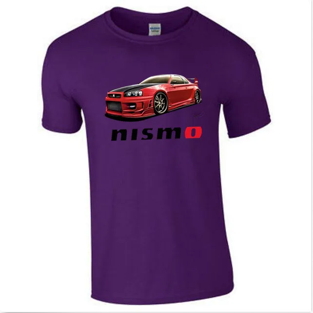 Подробная информация о NISSAN SKYLINE GTR R32 GT R JDM Shinichiro Sakurai футболка S/M/L/XL/XXL 2019|Футболки| |