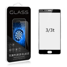 Tempered Glass for OnePlus 3 Anti-Explosion 0.3mm Fully Cover Screen Protector Film for OnePlus 3 3T Three Smartphone