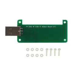 Raspberry Pi Zero аддон BadUSB Плата расширения USB-A разъем Совместимость Raspberry Pi Zero W Pi0