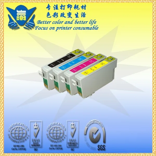 JIANYINGCHEN совместимый картридж замена для Epson T0731-T0734 Stylus C79 C90 C92 C110 CX3900 CX3905ME (4 шт./лот) |