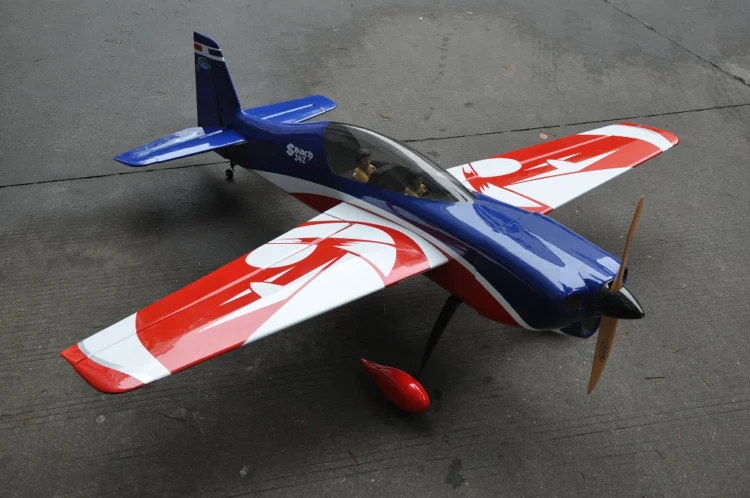 Новое прибытие Модернизированная версия Sbach 342 20cc 64 ''газ RC самолет
