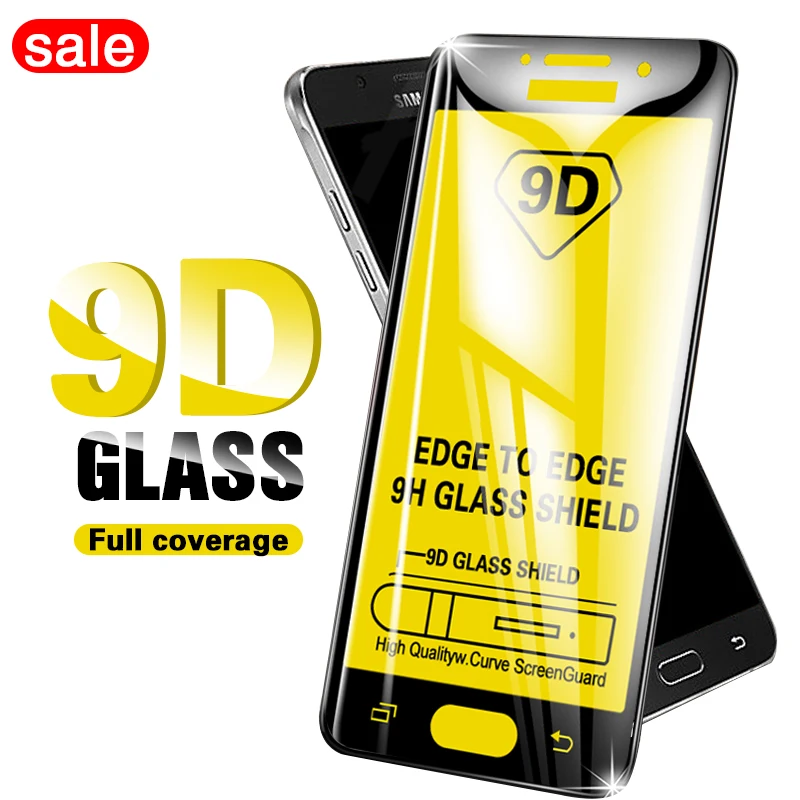 Изогнутое закаленное стекло 9D для Samsung Galaxy A3 A5 A7 2017 Защита экрана J3 J5 J7 2018 защитная