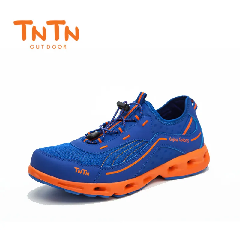 online Tênis Respirável dos homens Hip Hop Esporte Sneakers 100% de Alta Qualidade de Malha Confortável Antiderrapante Sandálias Coloridas do Verão