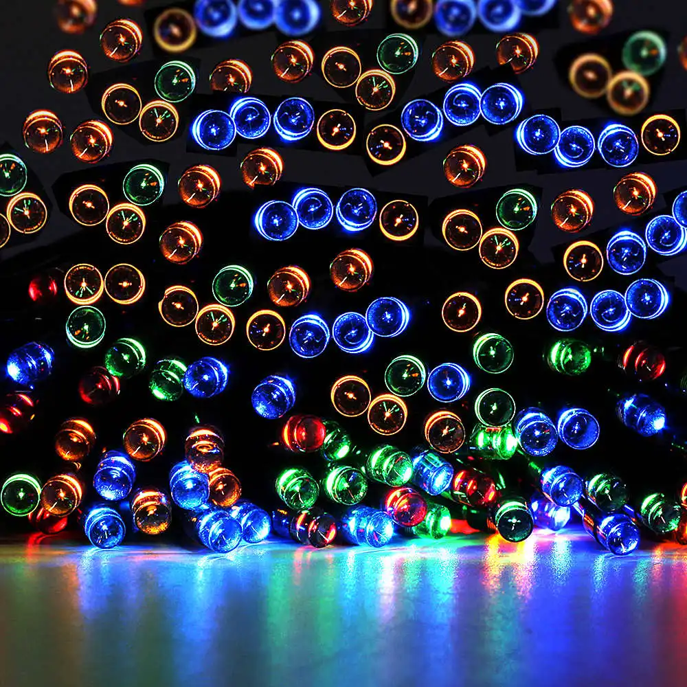 200 Solar Led Light Outdoor Waterproof Christmas Fairy String Lights Solar Powered Lamp for Garden Decoration 22m Street Garland (23)