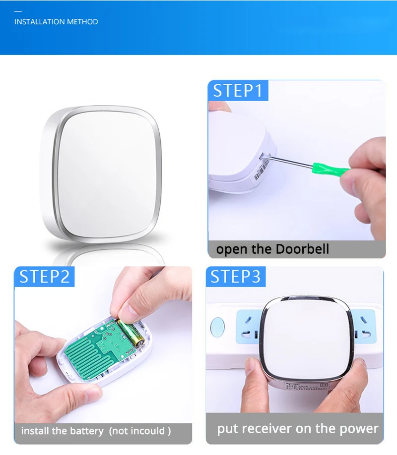 white-doorbell X12