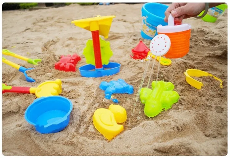 Play Sand Beach Toy Children Mold Spade Tiny Tool Doll Play Sand Beach Toy Children Mold Spade Tiny Tool Doll Bucket Large Toddler Cute Plastic Set Hourgl House Toys In From