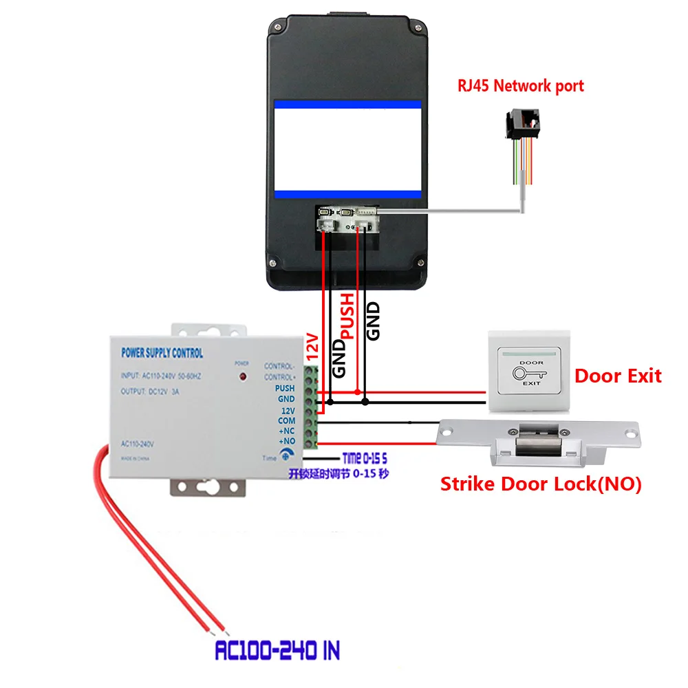 HD 720P беспроводной wifi RFID пароль видео телефон двери дверной звонок Домофон Система ночного видения+ электрический замок удара