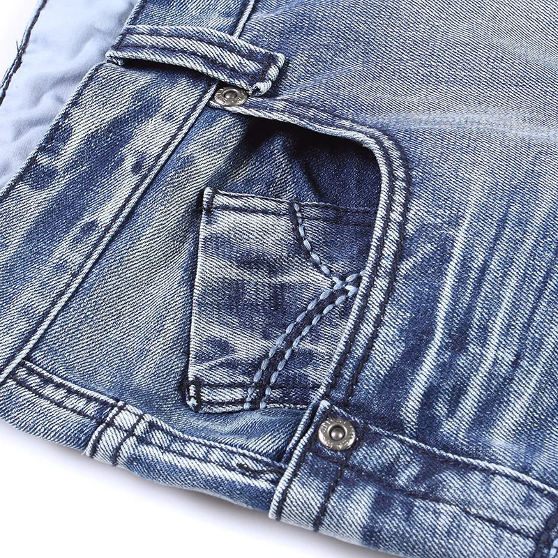 Baggy Jeans Men Denim Pants Loose Streetwear Jeans Hip Hop Casual Solid Color Skateboard Pants for Men Plus Size Trousers S099