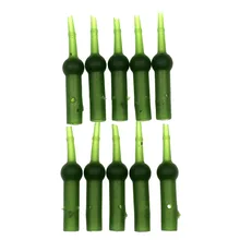 10 шт. все типы вертолетов зеленый Мягкий Карп Рыбалка конические Хвост Вертолет/Chod Rig буфера бисера разработан