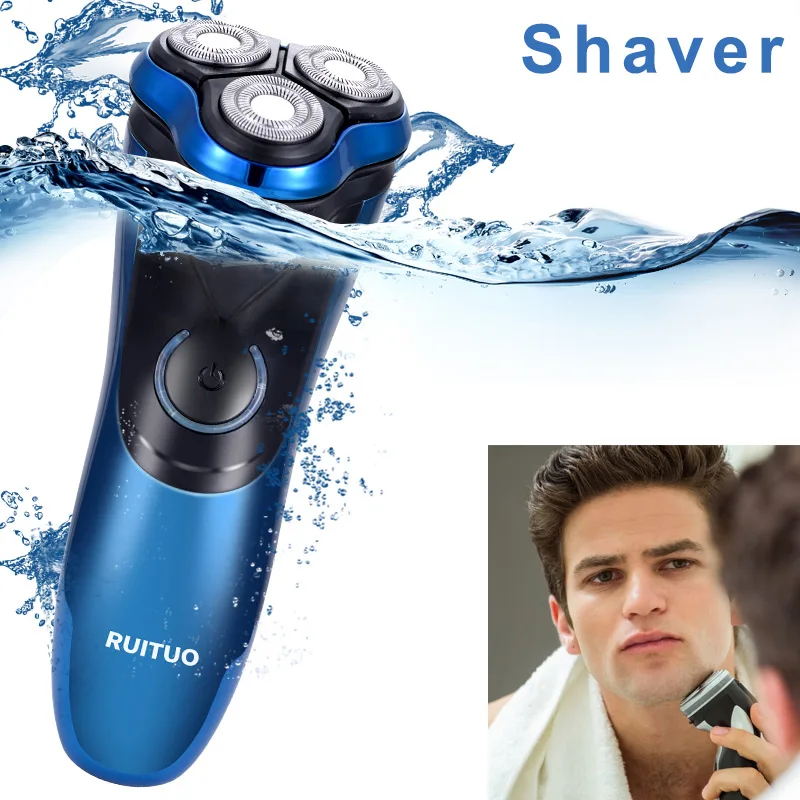 

1Pcs Electric Shaver 3D Triple Floating Heads Pro Men Recharge Beard Shaver Razor Shaving Razors Barber Beard Trimmer