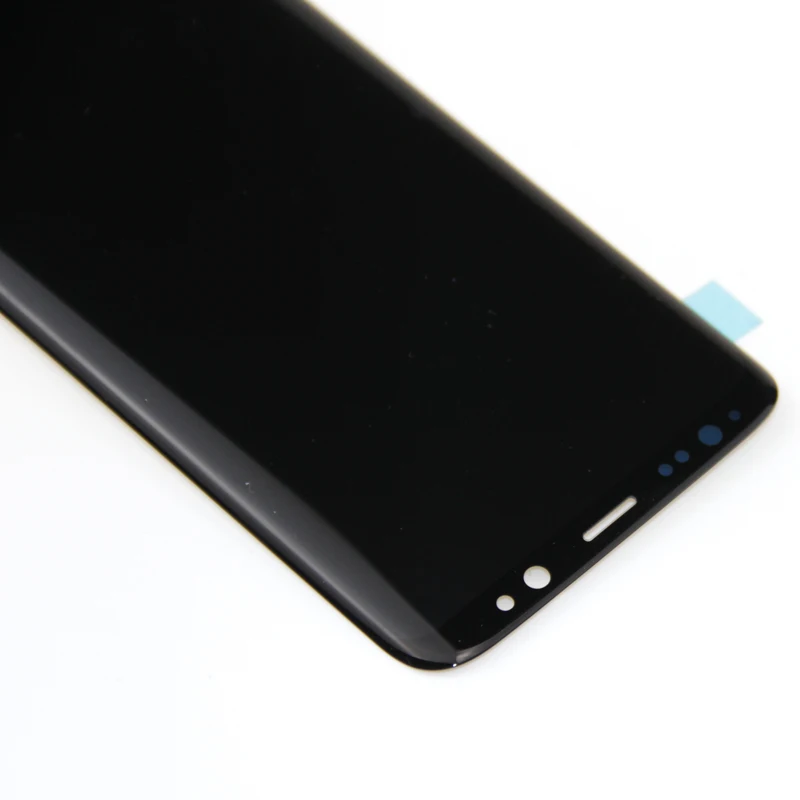 Черный Для SAMSUNG S8 G950F G950U ЖК дисплей сенсорный экран дигитайзер в сборе|Сенсорные