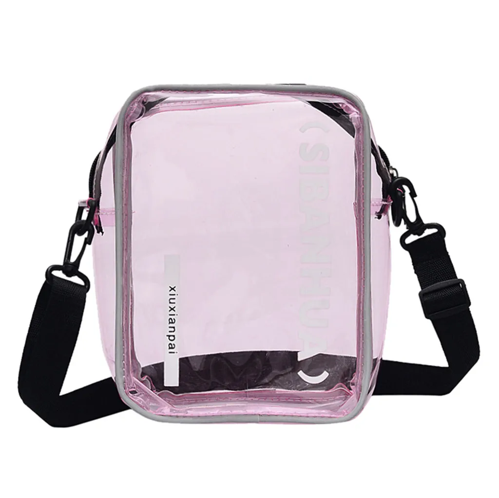 clear shoulder purse