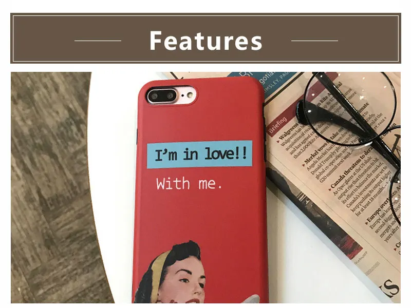 Love Red Silicone Phone Case For iPhone 7 7Plus 6 6Plus Cover Fundas Shell Phone Case For iPhone 6s 6 S Plus X XS XR Max Case  (10)