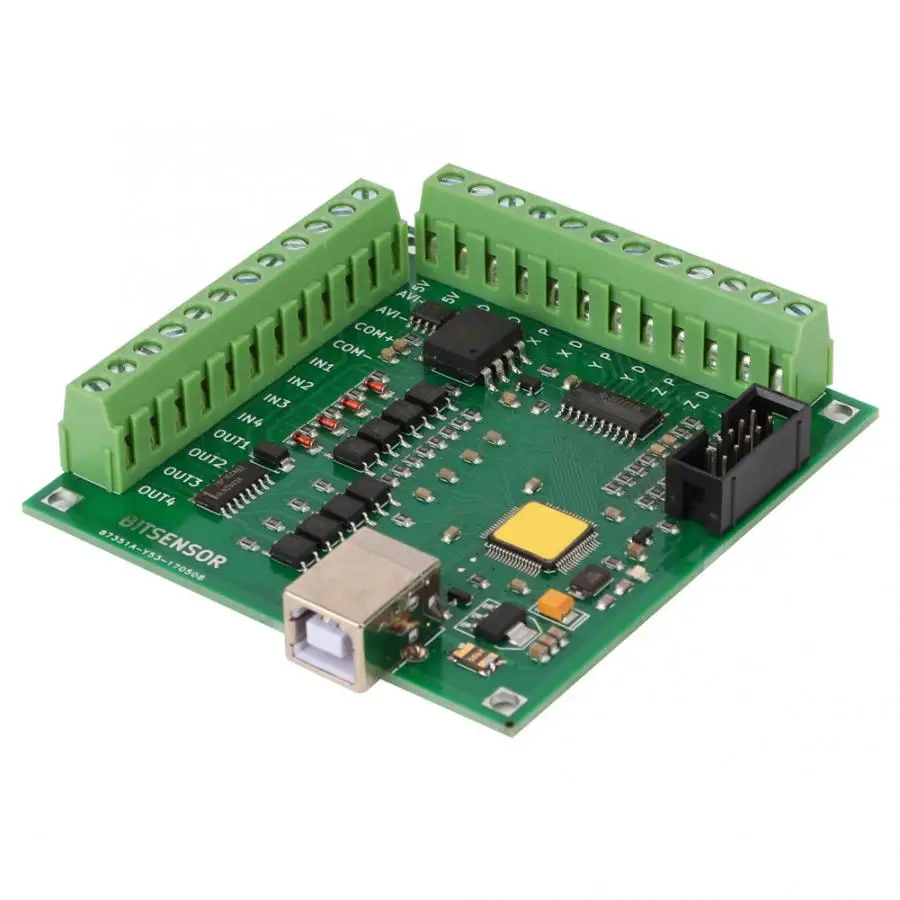 DC 5V 200KHz Mach3 плата контроллера для серводвигателя CNC гравировальный станок 4 оси