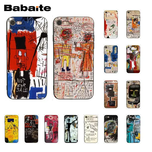 Babaite Jean Michel Basquiat Art Graffiti Customer High Quality Phone