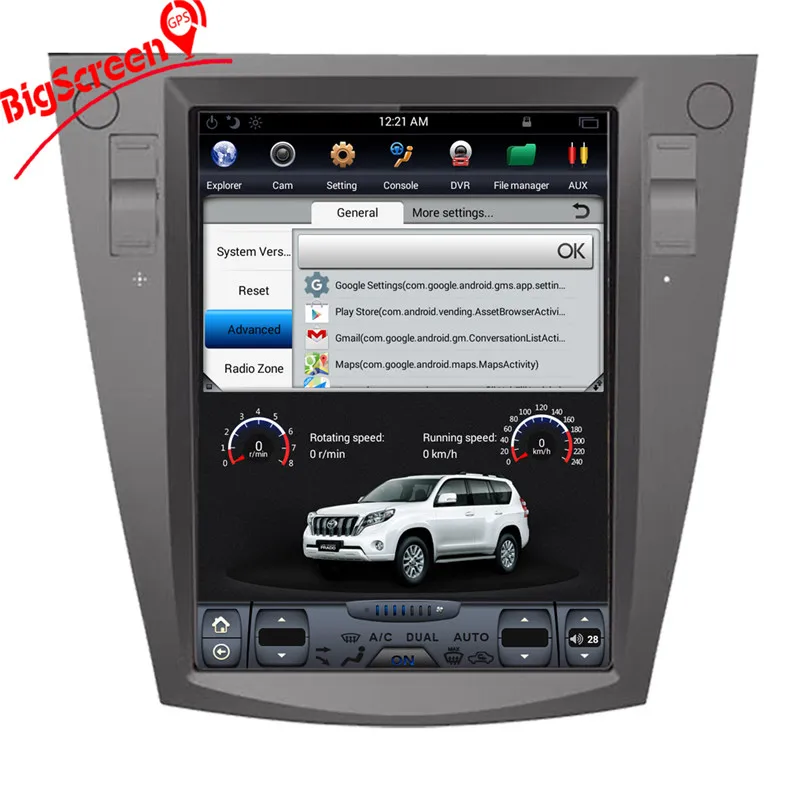 Flash Deal Android 7.1 Tesla style Car No DVD Player GPS Navigation For Subaru Forester 2013+ head unit tape recorder multimedia stereo map 5