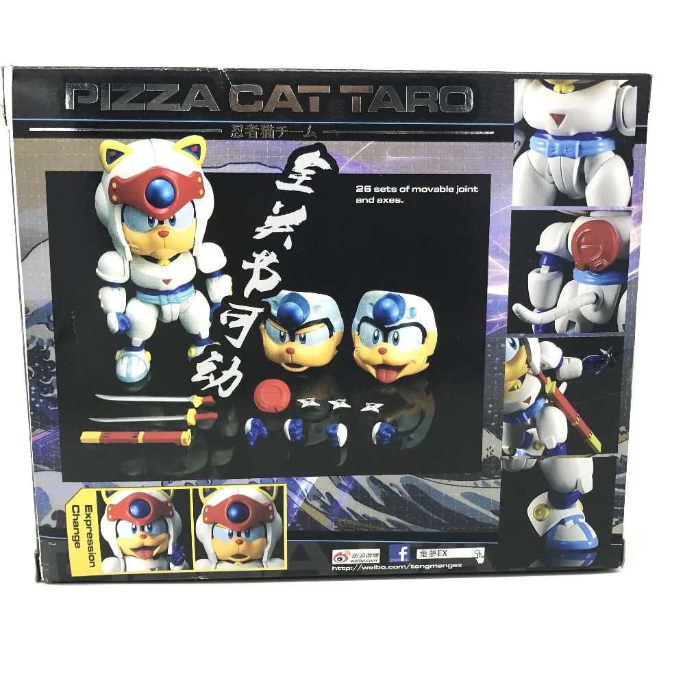 samurai pizza cats action figures