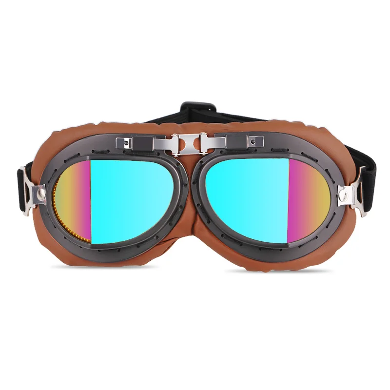 how to wear motorcycle goggles