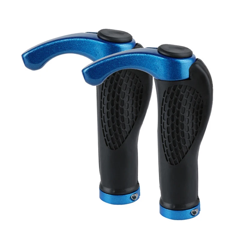 

Mountain Bicycle Bike Cycling Lock-On Handlebar Hand Bar End Grips Set