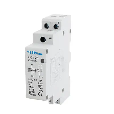 

AC220V/230V Coil Voltage 35mm DIN Rail Mounting AC Contactor