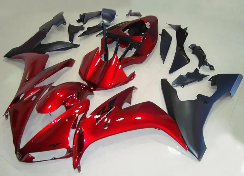 

New Injection mold Fairing kit fit for YAMAHA YZFR1 04 05 06 YZF R1 2004 2005 2006 YZF1000 ABS red black Fairings set