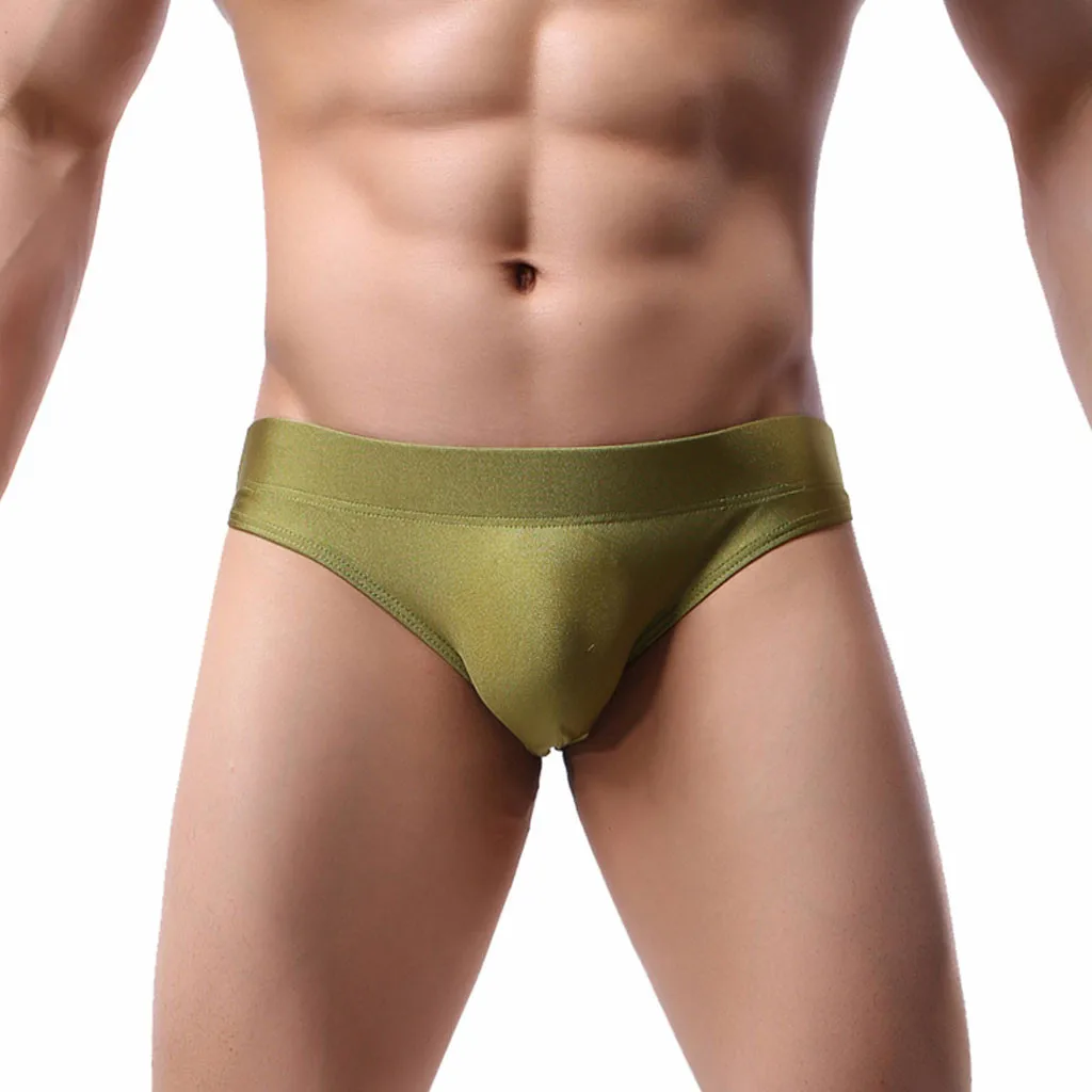 Мужское сексуальное нижнее белье Sous vtements pour hommes мягкие Однотонные трусы Новое