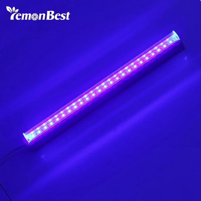 UV 24 LED Black Light Fixtures 6W Portable Black light Lamp UV Poster
