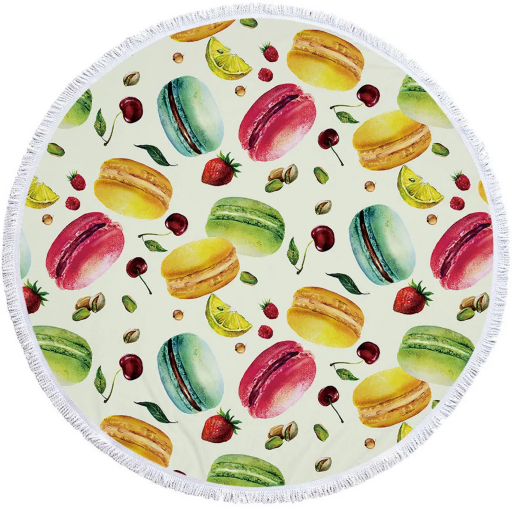 2019 fashion beach mat round yoga mat beach mat leisure comfortable camping mat waterproof sleeping outdoor camping mat 40J3 (4)
