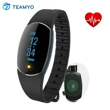 Teamyo Smart Band Blood Pressure Watch Heart Rate Monitor Sport fitness tracker smart bracelet Facebook Twitter CAll reminder
